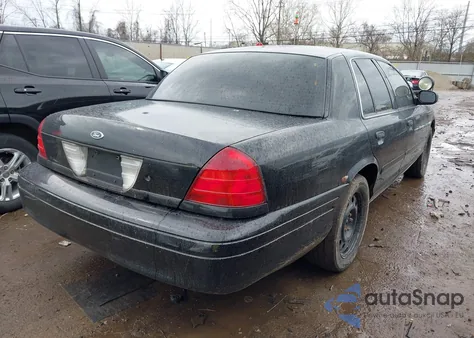 2008 Ford Crown Victoria Police/Police Interceptor z USA, uszkodzony, nr VIN 2FAHP71V28X135825